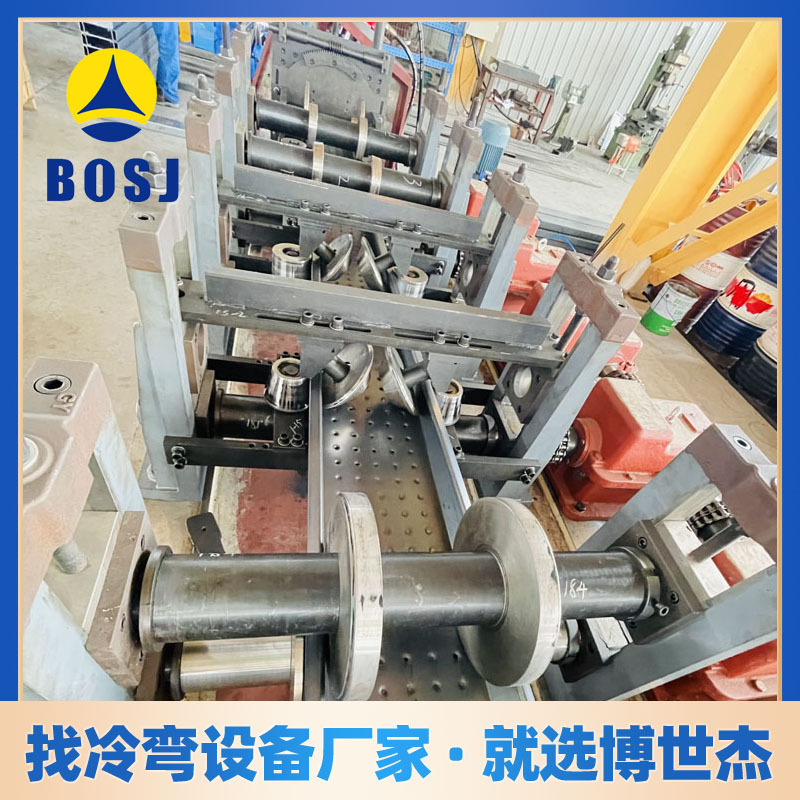 建筑钢踏板机组 方矩管冷弯成型机 铆接钢跳板生产设备 库存充足