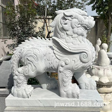 墓地石角端石羊供应商 公墓石像生石翁仲价格 墓用石马石骆驼图集