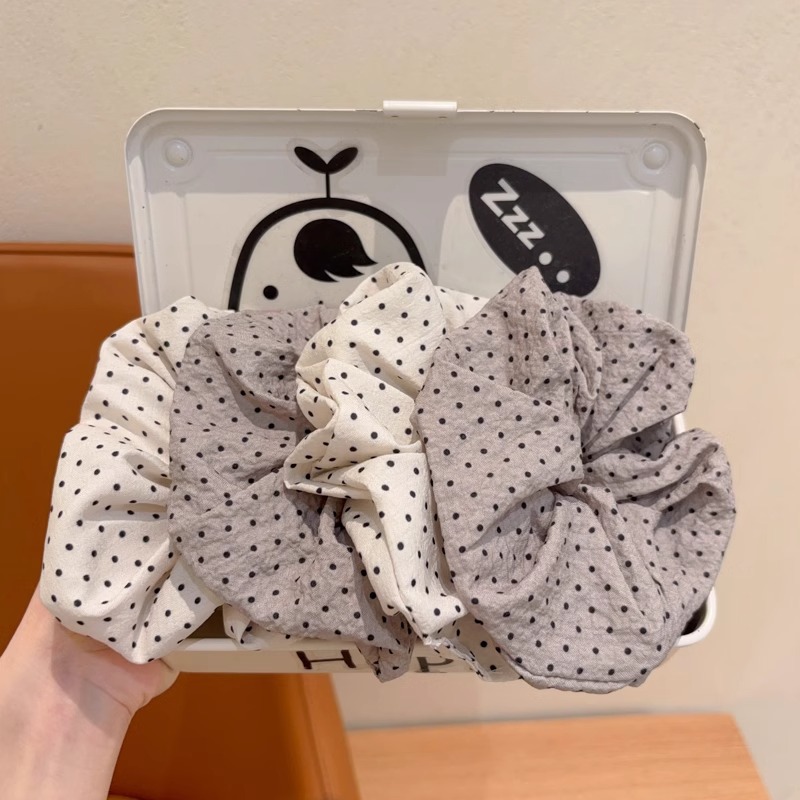 Coreana para niños ondulado punto del intestino grueso anillo de cabello de banda de goma de alta elasticidad cabello de niñas atado cabello de cabello no daña adornamiento para el cabello