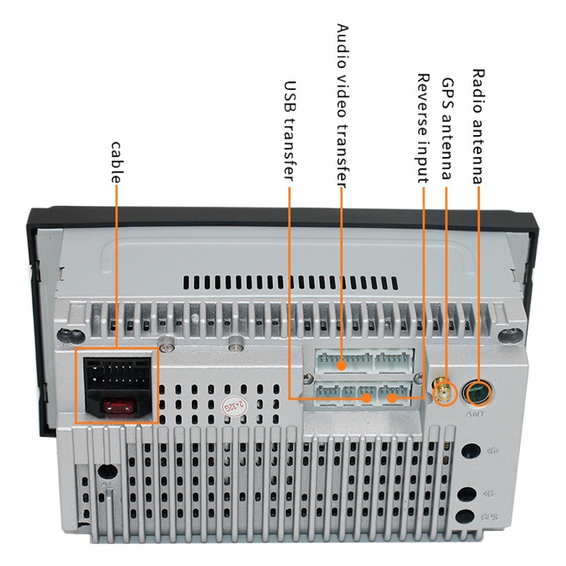 Aplicable a 7 pulgadas Toyota Android navegación universal MP5GPS Bluetooth coche reproductor de imagen de marcha atrás todo en una máquina