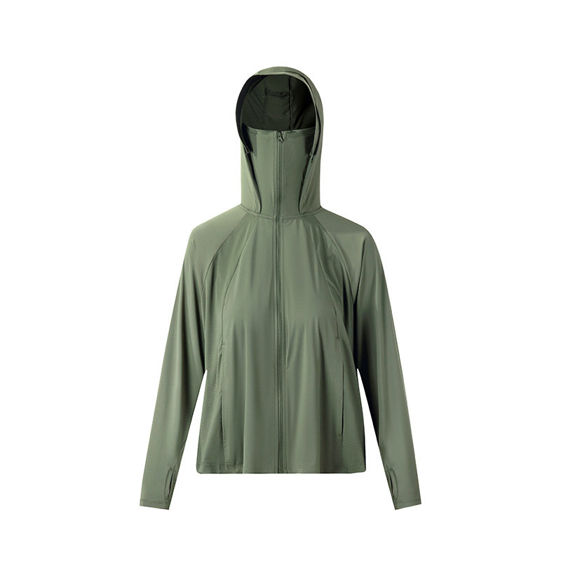 Ropa de piel de verano al aire libre UPF50 ropa de protección solar para mujer con protección UV para mujer ropa de protección solar chal ropa de protección solar