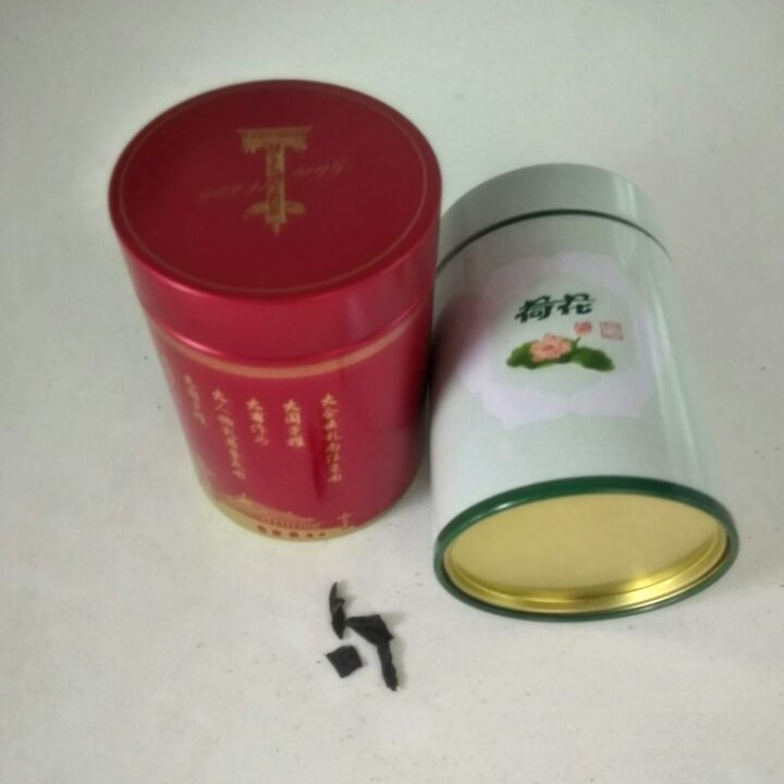 圆形随身茶叶铁罐铝膜封口易撕铁罐 储存便携茶叶罐