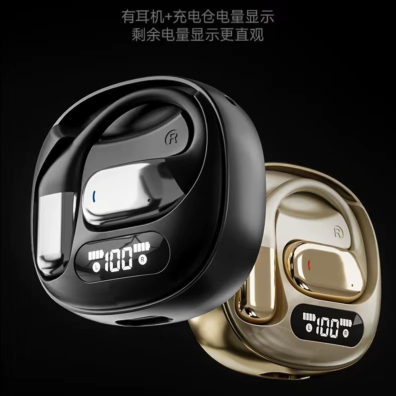 2025 новая Bluetooth гарнитура с беспроводным шумоподавлением и высоким качеством звука, долгая работа от аккумулятора, универсальная спортивная защёлка