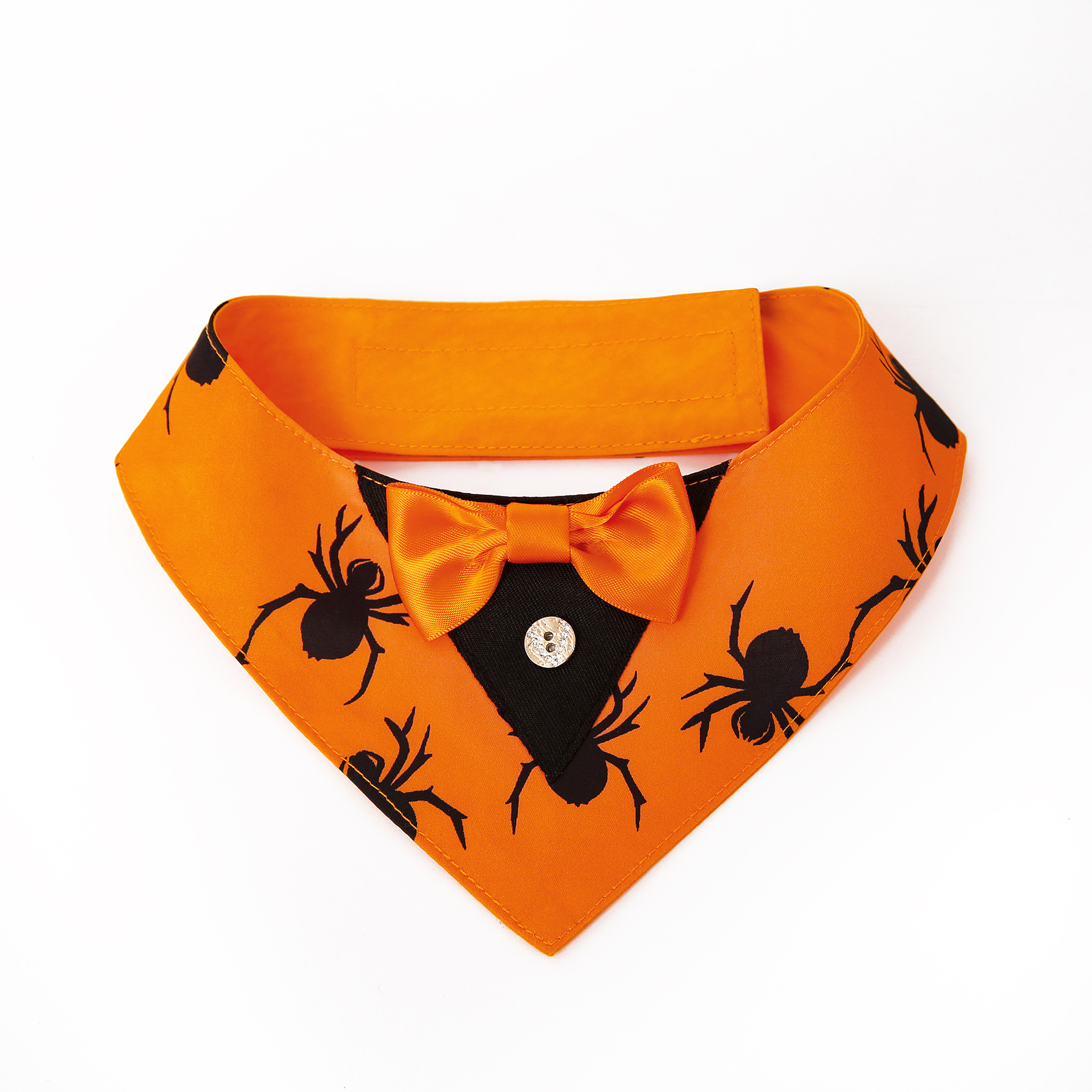 Halloween nuevo traje de mascotas toallas triangulares toallas de saliva collar de mascotas fábrica de ropa de perro en stock