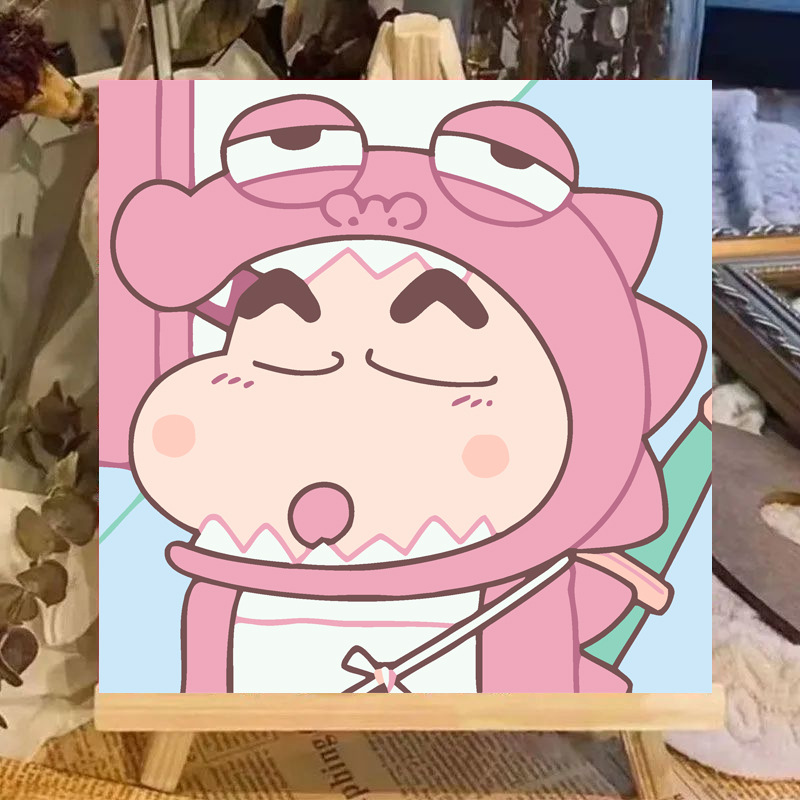 R017 / 20*20cm paint+brush+backing board