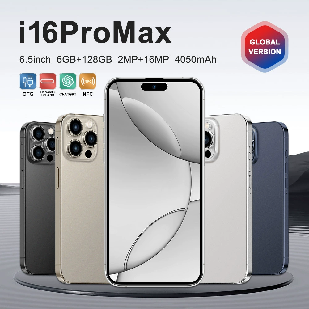 Смарт‑мобильный телефон, Intel Core i16, 16 Pro Max, 4G, поддержка всех стандартов сетевой связи, Android, широкий экран