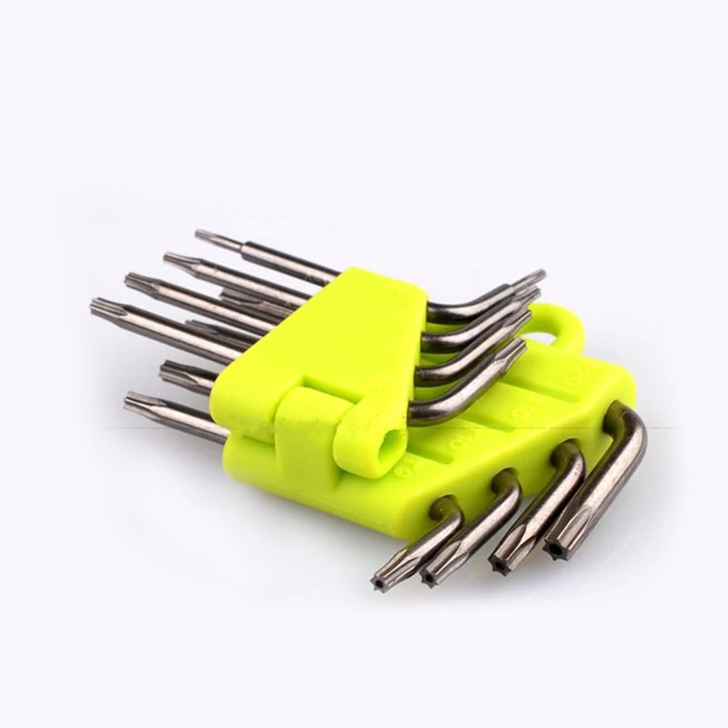 8 in 1 Hexagon Screwdriver Wrench Bit Set T5-T20 Wrench Tool