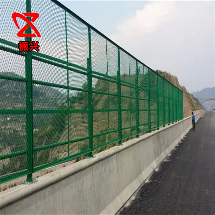 防抛网 供应桥梁防抛护栏网隔离网高架桥菱形防落网低碳钢丝网