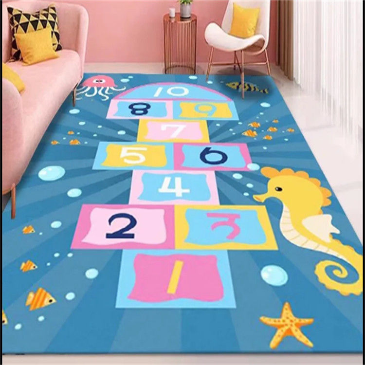 Bedroom Carpet Floor Mat Bedside Blanket Simple Home Cartoon Living Room Coffee Table Sofa Mat Tatami Bed Front Carpet