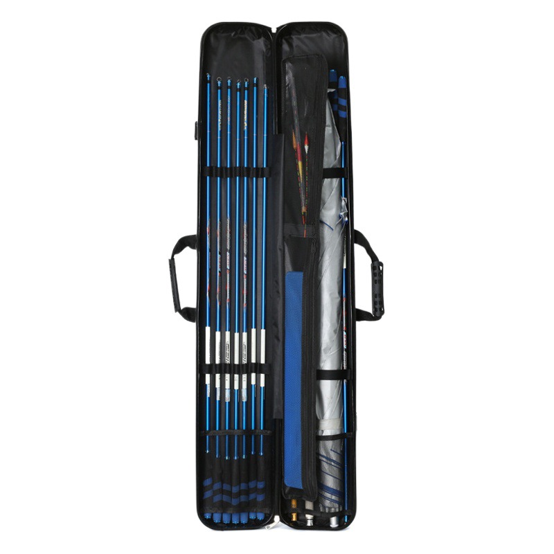 1.25m Fishing Bag Hard Shell Waterproof Fishing Rod Bag Wear-Resistant Large Capacity Fishing Gear Bag Sea Rod Bag Luya Bag Taiwan Fishing Bag