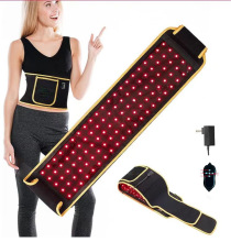 亚马逊红光按摩腰带脉冲热敷震动甩脂懒人塑身缓解疼痛红光治疗带