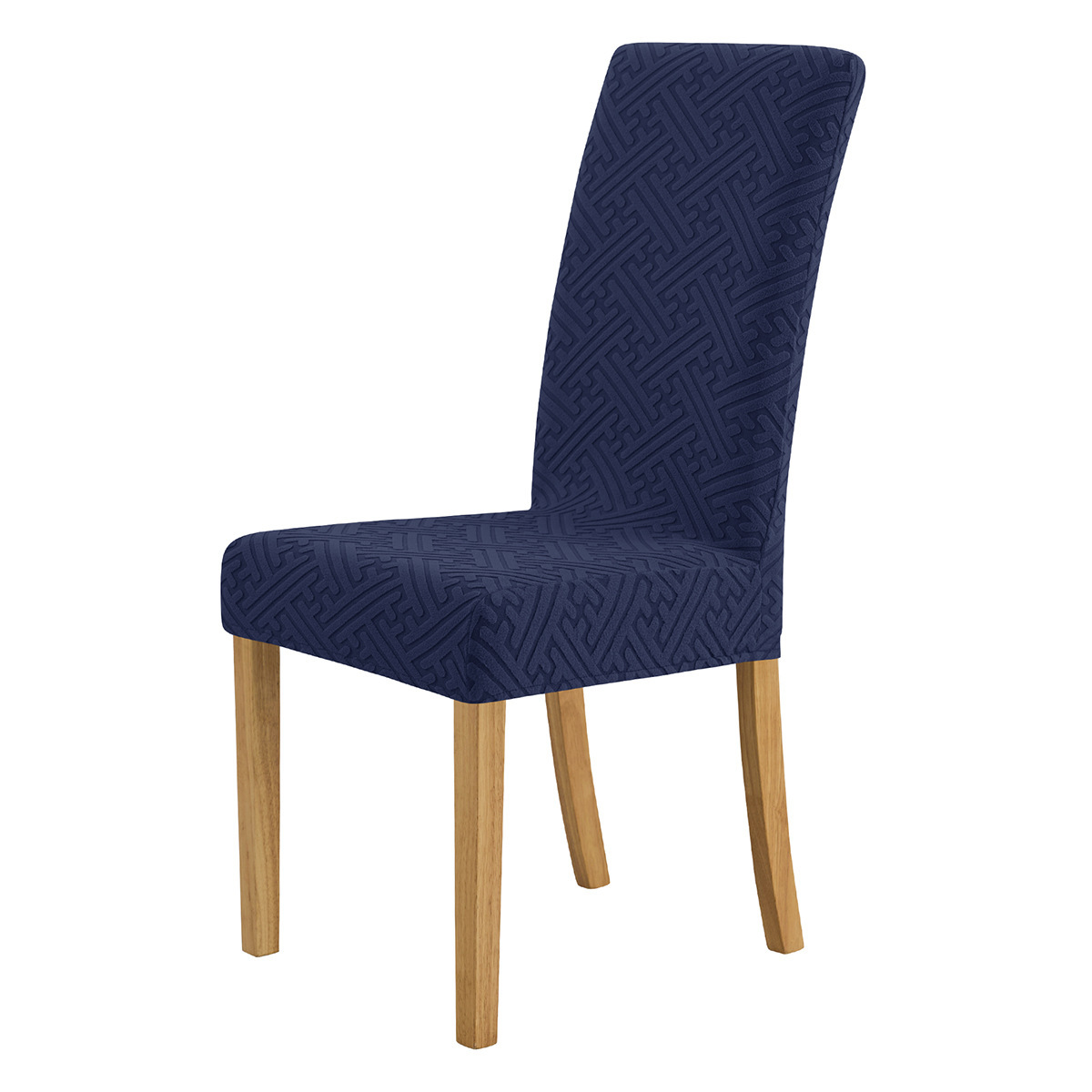 Silla de comedor de hotel para el hogar con tela jacquard elástica transfronteriza Parsons Chair