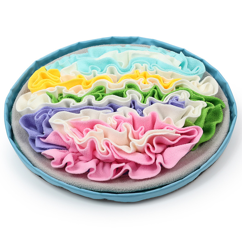 Pet Scent Mat Double Layer Dog Food Storage Interactive Toy Stress Relieving Educational Sense Of Smell Improvement_voghion.com
