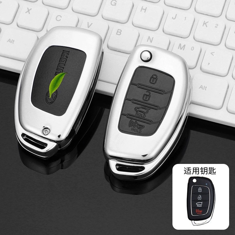 Подходит для Beijing Hyundai Xinshengda Key Label Sonata i10 Fista Pure Electric I Car Key Case