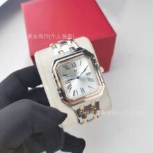 外贸热销款速卖通手表男卡家同款山度士手表钢带男士休闲石英手表