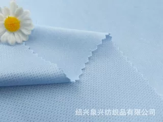 厂家直供  1级鸟眼布72F全涤吸湿排汗 运动服休闲服T恤针织面料