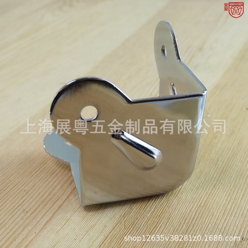 AW caja de madera esquina borde borde tres lados 90 grados esquina de protección de hierro metal esquina de ángulo recto ángulo fijo código de ángulo accesorios de caja de aviación