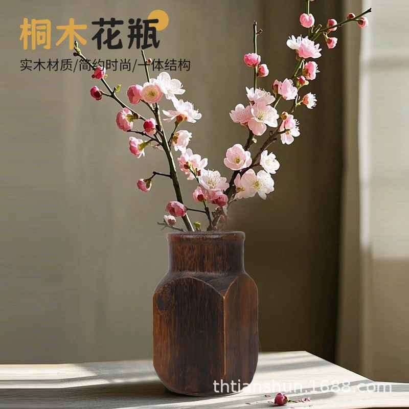 Деревянная ваза, цветочная композиция, деревянная ваза, украшения, поделки, сушеные цветы, прямоугольная