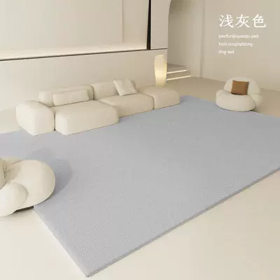 Winter Cream Style Living Room Carpet Car Carpet - light-gray-super-soft-ice-cream-velvet-120-160cm-no-wash-easy-to-care-for