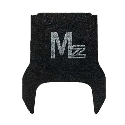 Suitable for No.9 Mzmix Electric Vehicle Foot Pads Mz110 Waterproof Foot Pads No.9 Electric Motorcycle Pedal Pad Accessories (Electric vehicle foot mat) - logo-no-9-mzmix-with-pedals