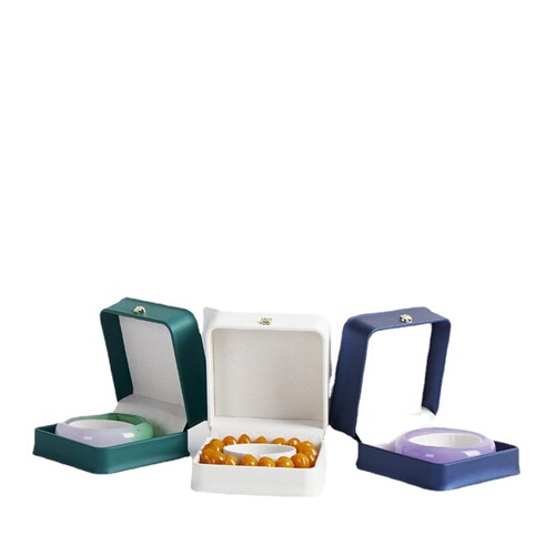 Rounded Crown Buckle Waist Jewelry Storage Box Wholesale Ring Display Box Pendant Necklace Pendant Flip Box