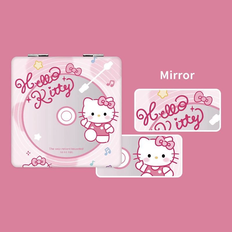 Hello Kitty, симпатичное складное настольное зеркало для учеников начальной школы