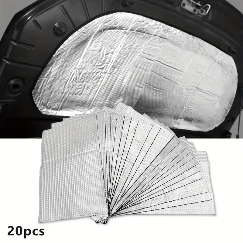 Cross-Border Temu E-Commerce Specializes in Small Pieces of Automotive Butyl Rubber Sound Insulation and Shock-Absorbing Plates, Environmentally Friendly Damping Sheet Materials in Stock