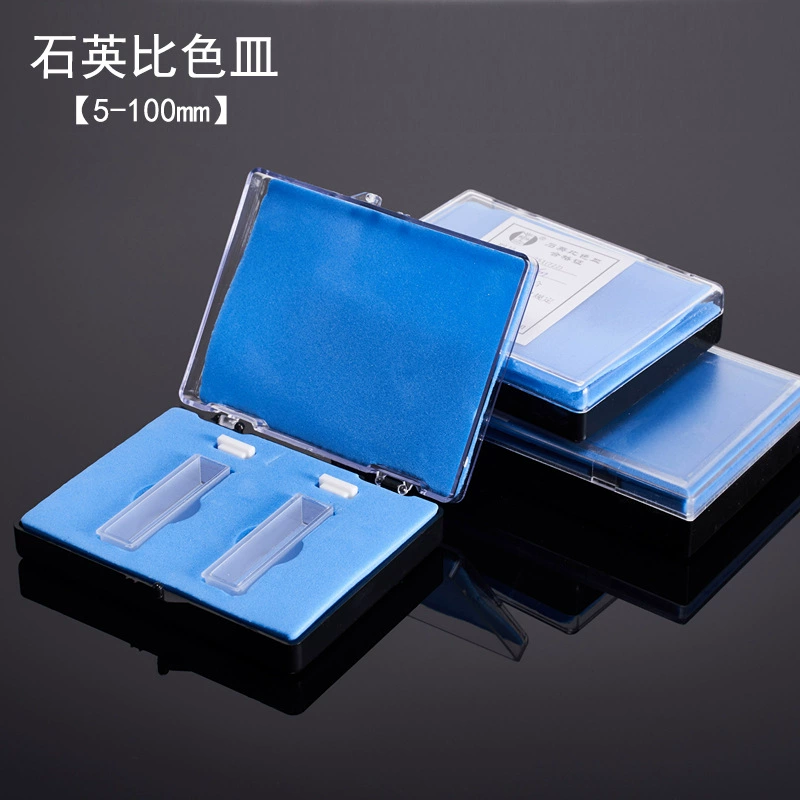 Кварцевые кюветы с двусторонней и четырехсторонней светопропускаемостью, устойчивые к кислотам и щелочам, с УФ-пропусканием 722/751/10 мм.