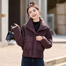 女式棉衣2025冬季新款洋气保暖立领外套小个子长袖棉袄棉服LX2658