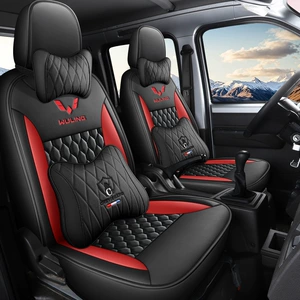 Wuling Rongguang new truck seat covers, Wuling Rongguang small truck seat covers, single and double row small truck special imitation leather seat cushion covers