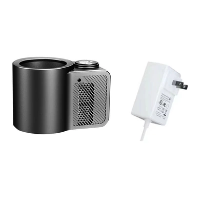 Car-mounted Intelligent Fast Cooling Cup Car-home Dual-use Fast Cooling Cup Holder Small Refrigerator Heating Cold and Hot Cup Heating Water Boating Cup (Soyuducular) - a-household-hot-and-cold-cup-adapter