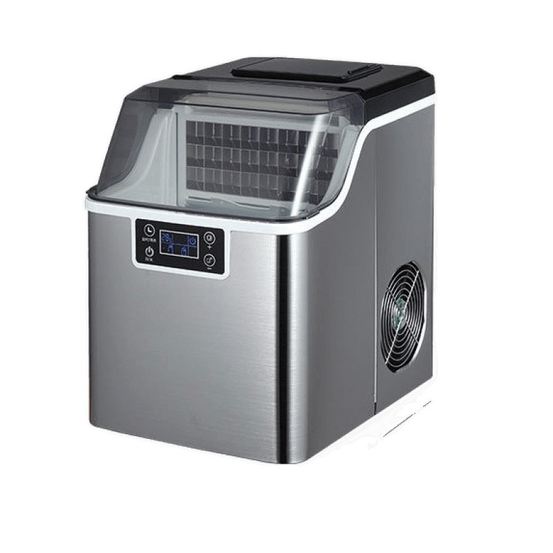 Máquina de hielo para el hogar pequeña tienda de té con leche Fangbing puesto comercial bar dormitorio mini fábrica de suministro de equipos de camiones de café