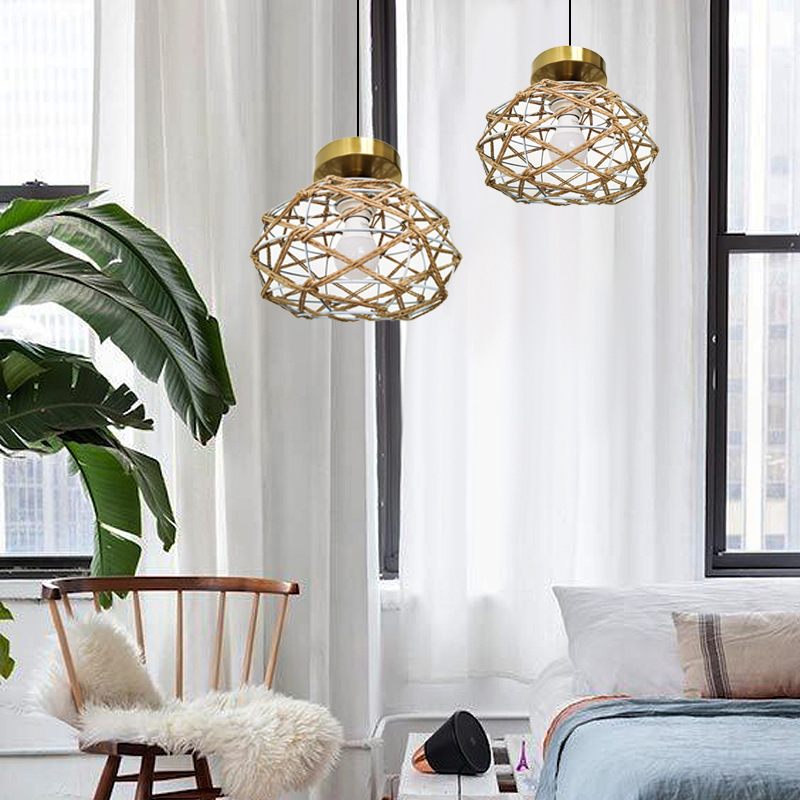Retro ceiling lamp for bedroom for living room