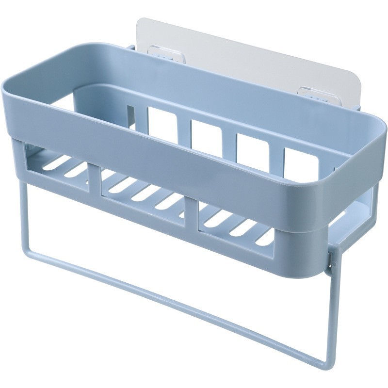 Estante de almacenamiento de baño inodoro lavabo inodoro almacenamiento Baño ponche libre montado en la pared caja de almacenamiento inodoro