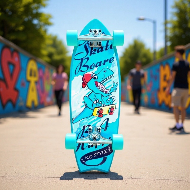 Land Surfboard for Beginners, Skateboard for Transportation, Surfing, Men's and Women's Skiing Practice Board, Land Surfboard, Outdoor Four-Wheel Board