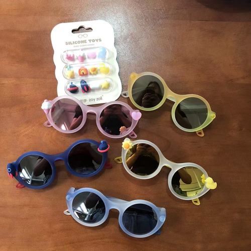 Zoyzoii Kids Polarized UV Shielding Sunglasses for Children, Baby Sun Glasses for Girls and Boys, Trendy and Fashionable