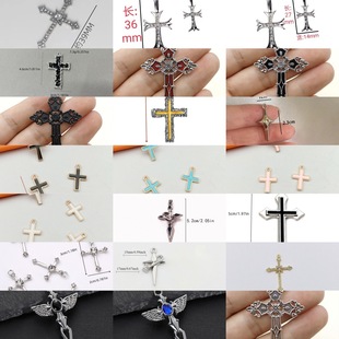 Cross punk Gothic belief commemorative blessing cross accessories accessories
