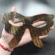 Factory wholesale small honeycomb gold eye mask paper lock water moisturizing gold eye mask cloth Tencel bronzing base cloth eye mask