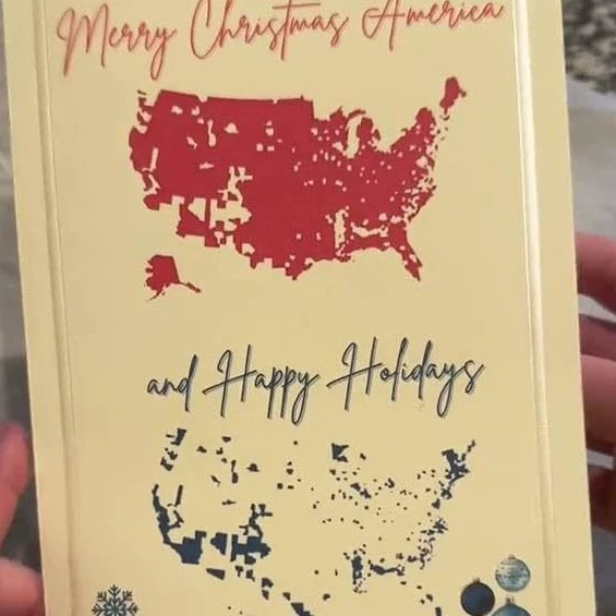 2024 Merry Christmas America Card