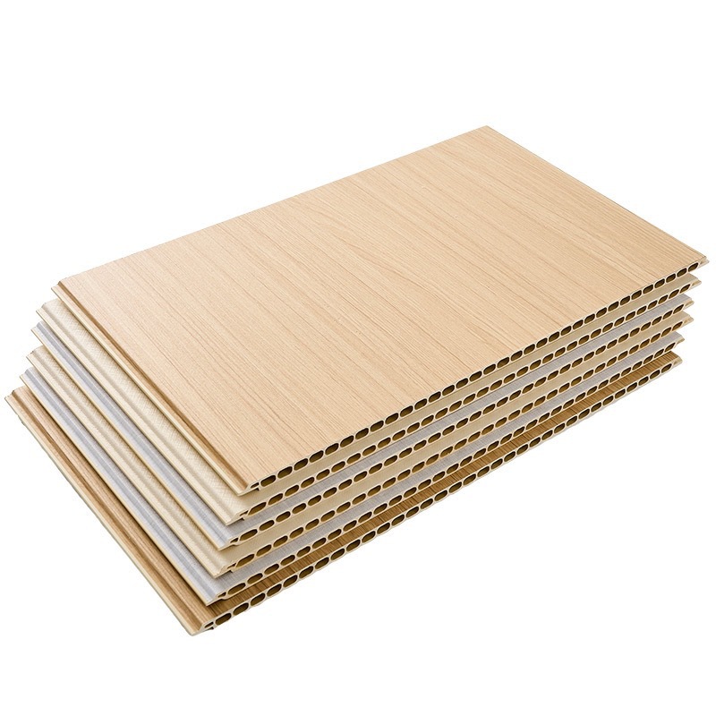 Bamboo Fiber Integrated Wall Panel, 8 mm, 400/600 mm Width, Quick-Install Decorative Panel
