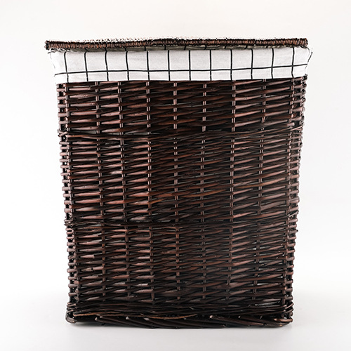 Rattan tejido ropa sucia almacenamiento cesta hogar cesta juguete olla caliente restaurante sucia cesta lavandería cesta