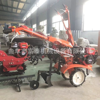 新款汽油机带微耕机 农用汽油旋耕机 家用直连四驱微耕机优惠价格