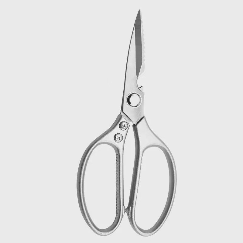 Fábrica al por mayor cocina fuerte tijeras de hueso de pollo hogar multifunción tijeras de hueso de acero inoxidable cuatro generaciones SK5 tijeras barbacoa