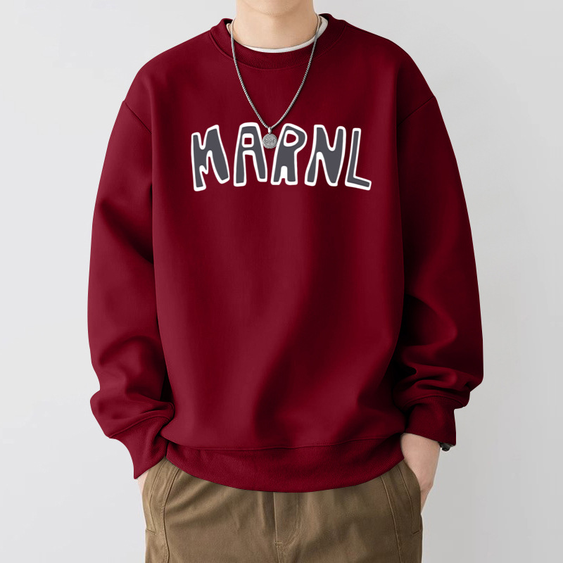 American fashion hollow red-collar suéter hombre hollow versátil otoño-invierno estudiantes inns retro abrigo de lana casual