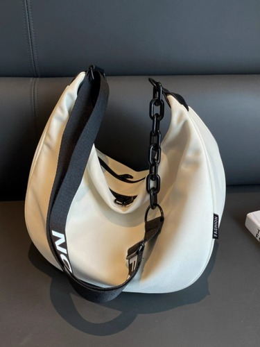 High-end fashionable Oxford cloth sports small bag for women 2024 new trend this year's popular one-shoulder cross-body dumpling bag