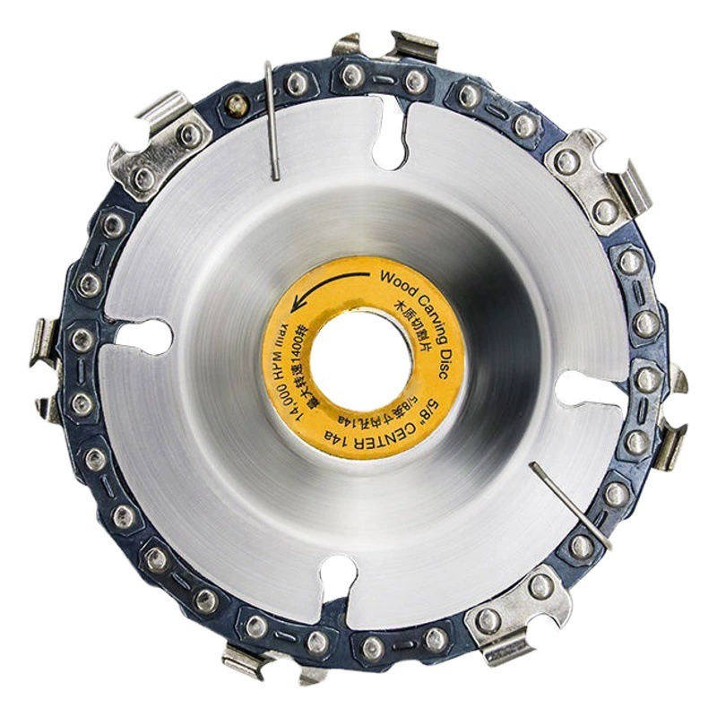 Цепной диск для угловой шлифовальной машины, цепной диск для цепной пилы 4inch универсальный цепной диск для цепной пилы, лезвие для деревообработки