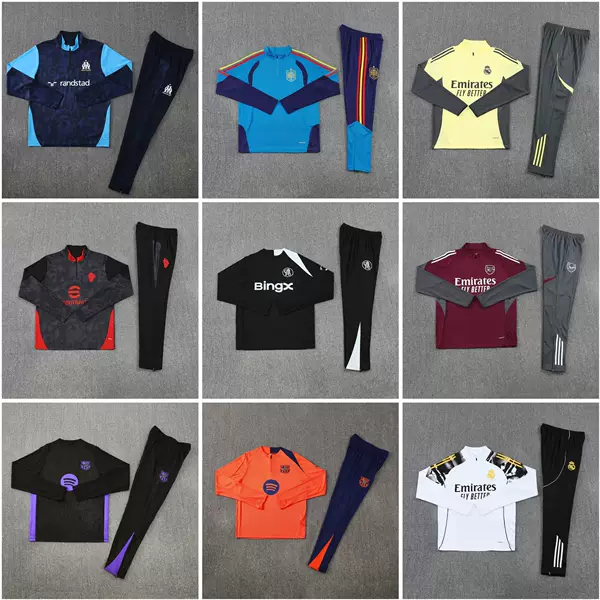 2026 World Cup Football Training Uniforms Arsenal Manchester United Bayern Barcelona Team Uniforms in Stock