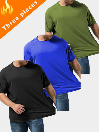Cross-border summer men's mesh breathable short-sleeved sports quick-drying, moisture absorption and sweat-wicking running gym outdoor sports T-shirt