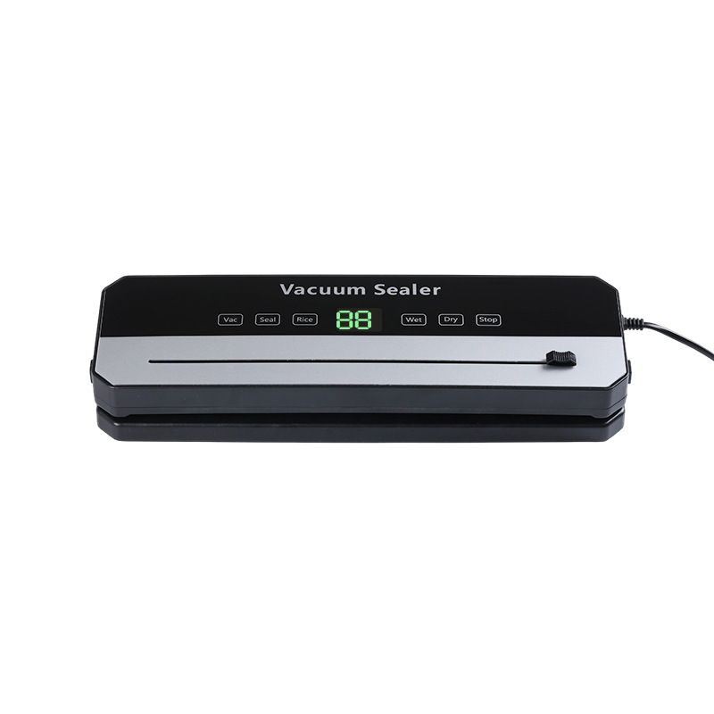 Portable vacuum sealer household one-button seal fresh