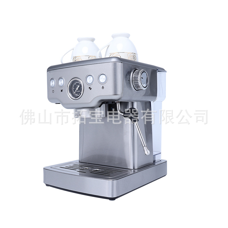 Coffelady Italiano de acero inoxidable máquina de café espresso presión de la bomba de la máquina de espuma de leche hogar 20bar presión